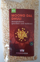 Moong Dal Dhuli Mungbohnen geschält und halbiert