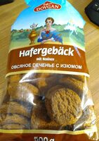 Hafergebäck mit Rosinen