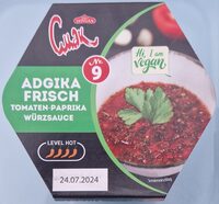 Adgika Frisch Tomaten-Paprika Würzsauce