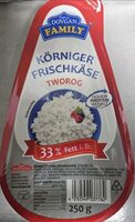Körniger Frischkäse Tworog 33% Fett