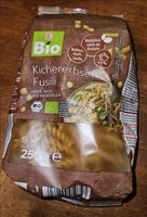 Kichererbsen fusilli