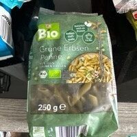 Grüne Erbsen Penne