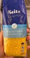Suppennudeln Buchstaben glutenfrei