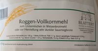 Roggen-Vollkornmehl