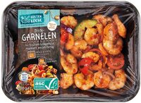 Ofengarnelen mit frischem Grillgemüse