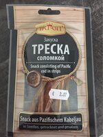 Dorsz paski suszone