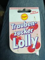 Trauben zucker lolly