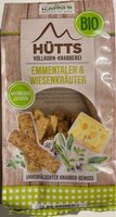 Hütts Vollkorn-Knabberei Emmentaler & Wiesenkräuter