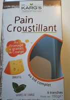 Pain Croustillant Au Fromage Et Graines De Courges
