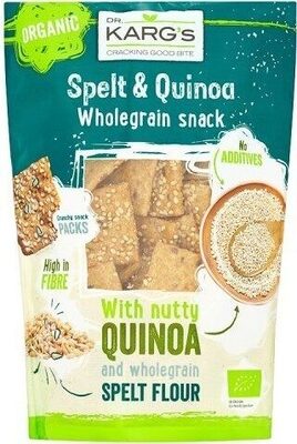 Organic Spelt & Quinoa Wholegrain Snack by Karg's