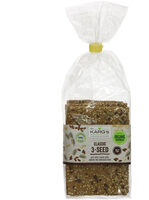 Classic 3-Seed Organic wholegrain crispbread with oilseeds