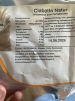 Ciabatta Natur