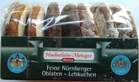 Feine Nürnberger Oblaten-Lebkuchen