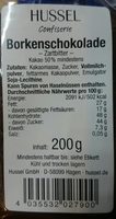 Borkenschokolade Zartbitter