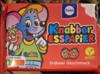Knabber Esspapier Bunt