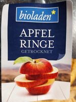 Apfelringe getrocknet