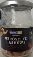 Bio-Cashews geröstet mit Chili