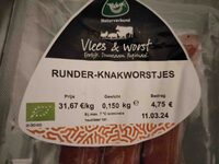 Runderknakworstjes