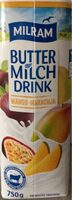 Butter Milch drink mango maracuja