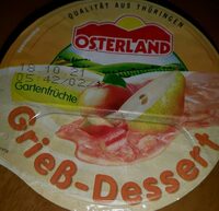 Grieß-Dessert Gartenfrüchte