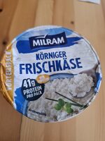 Körniger frischkäse