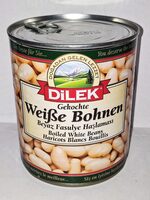 Weiße Bohnen, gekocht