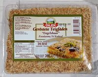 Geröstete Teigfäden - Engelshaar / Kadayif