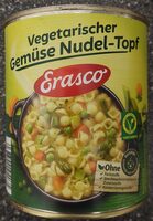 Vegetarischer Gemuese Nudel-Topf