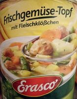Frischgemüsetopf mit Fleischklößchen