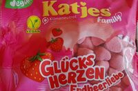 Glücksherzen Erdbeerliebe