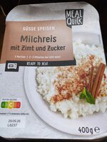 Milchreis mit Zimt und Zucker