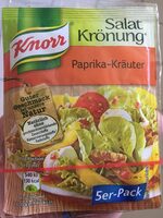 Salat Krönung Paprika-Kräuter