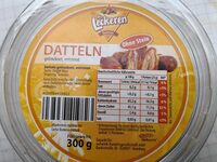 Datteln, getrocknet, entsteint