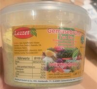Bouillon aux légumes