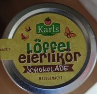 Löffel Eierlikör Schokolade