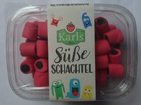 Süße Schachtel - Erdbeer Lakritz Stücke