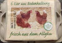 Eier aus Bodenhaltung