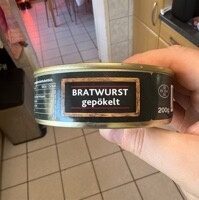 Bratwurst, in der Dose