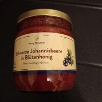 Schwarze Johannisbeere im Blütenhonig