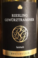 Riesling Gewürztraminer, feinherb, Reinhessen