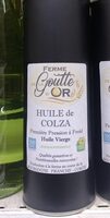 Huile de colza vierge