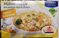 Hühnersuppe mit zartem Hühnerfleisch