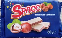 Space Haselnuss-Schnitten