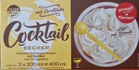 Cocktail Becher mit Eierlikör
