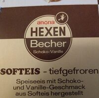 Softeis Hexenbecher Schoko-Vanille