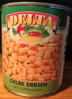 Gelbe Erbsen mit Suppengrün