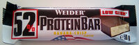 Protein bar banana-crisp flavour