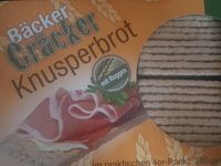 Bäcker Cräcker Knusperbrot mit Roggen (Kaufland)