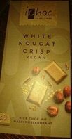 White nougat crisp