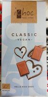 Ichoc Milkless - Rice Choc Classic, 80 GR Stück -vegan